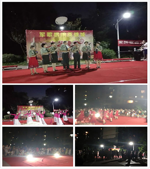 慶八一、軍歌嘹亮唱響英雄城